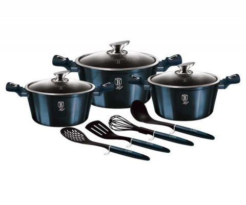 ZESTAW GARNKÓW GRANITOWYCH BERLINGERHAUS AQUAMARINE BH-6152 Berlinger haus