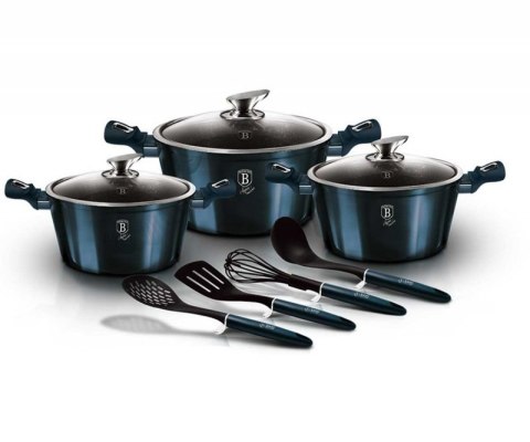 ZESTAW GARNKÓW GRANITOWYCH BERLINGERHAUS AQUAMARINE BH-6152 Berlinger haus