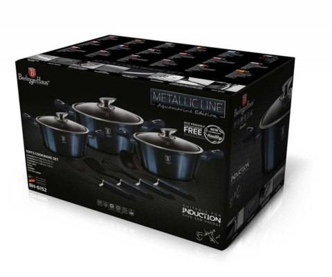 ZESTAW GARNKÓW GRANITOWYCH BERLINGERHAUS AQUAMARINE BH-6152 Berlinger haus