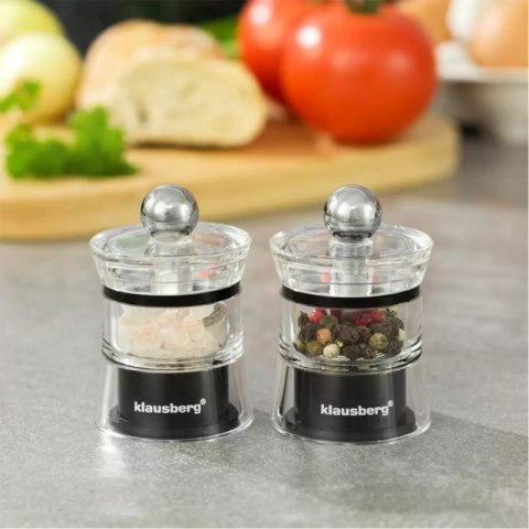 ZESTAW MŁYNKÓW DO PIEPRZU I SOLI KLAUSBERG KB-7432 Klausberg