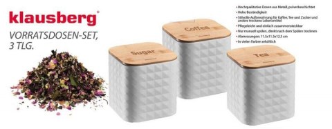 ZESTAW POJEMNIKÓW KUCHENNYCH KLAUSBERG KB-7485 Klausberg