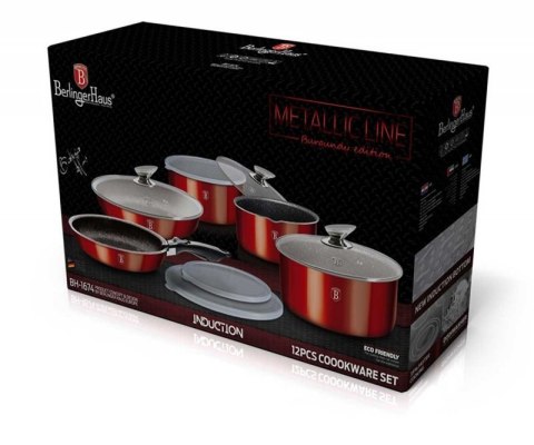 Zestaw garnków granitowych Click&Cook Berlingerhaus BH-1674 Berlinger haus