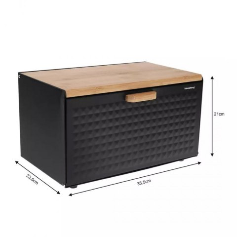 CHLEBAK DWUSTRONNY KLAUSBERG KB-7425 czarny mat Klausberg