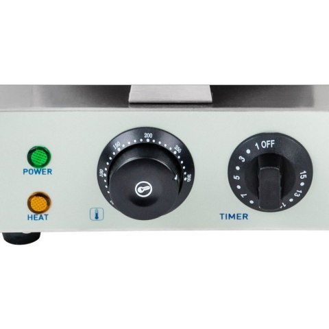 Gofrownica okrągła pojedyncza TEFLON gofr o średnicy 18,5cm Royal catering