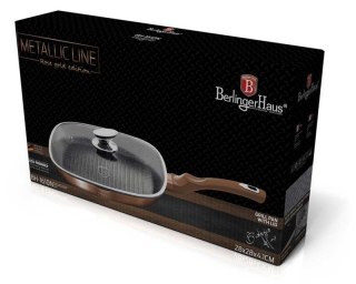 PATELNIA GRANITOWA GRILLOWA 28 cm BERLINGER HAUS ROSE GOLD BH-1610 Berlinger haus