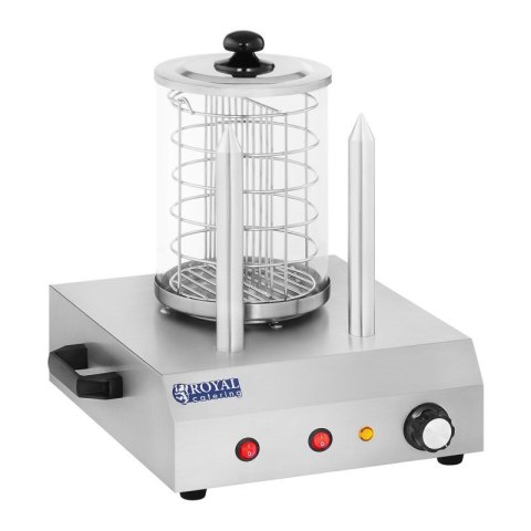 Podgrzewacz urządzenie do 30 hot dogów parówek 2 bułek Royal Catering RCHW-350-2 Royal catering