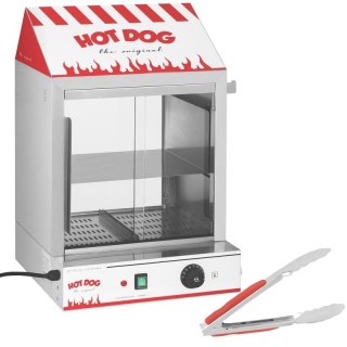 Podgrzewacz witryna grzewcza do 200 hot dogów parówek 50 bułek 2000W Royal Catering RCHW 2000 Royal catering