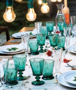 Pszczoła - Abeille Kieliszek Szmargdowy 220 ml La Rochere