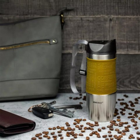 TERMICZNY KUBEK TERMOS QUICK STOP KINGHOFF KH-4176 Kinghoff