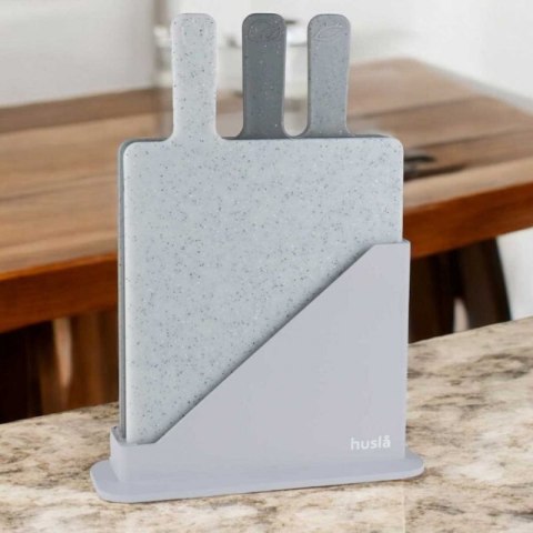 ZESTAW 3 DESEK KUCHENNYCH W STOJAKU HUSLA 73930 Husla