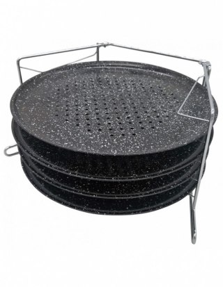 ZESTAW 4 BLACH DO PIECZENIA PIZZY KINGHOFF KH-1553 Kinghoff