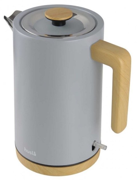CZAJNIK ELEKTRYCZNY HUSLA 1,5L szary 73904 Husla