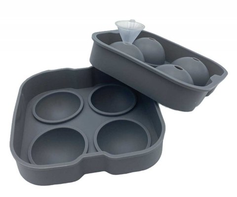 FORMA SILIKONOWA NA 4 KULE LODOWE DO DRINKÓW NAPOJÓW Alpenburg