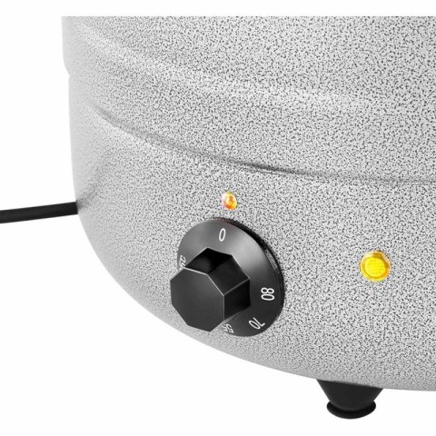 Kociołek termos do zupy elektryczny ze stali nierdzewnej cool-touch 400 W 10 l 35-80C srebrny Royal catering