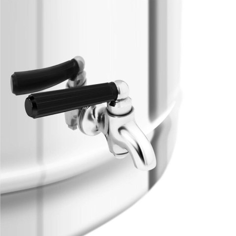 Termos cateringowy z kranem do transportu napojów stalowy 50L Royal catering