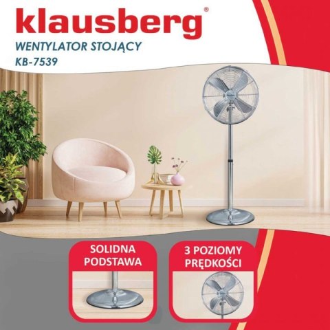 WENTYLATOR WIATRAK PODŁOGOWY KLAUSBERG KB-7539 Klausberg