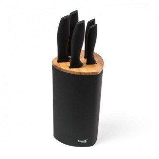 ZESTAW 5 NOŻY KUCHENNYCH W BLOKU HUSLA 73963 Husla