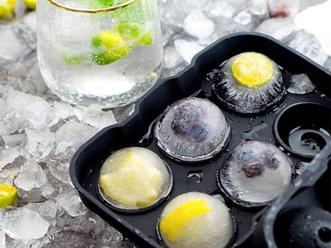 FORMA SILIKONOWA NA 6 KUL LODOWYCH DO DRINKÓW NAPOJÓW Alpenburg