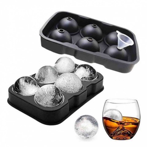 FORMA SILIKONOWA NA 6 KUL LODOWYCH DO DRINKÓW NAPOJÓW Alpenburg