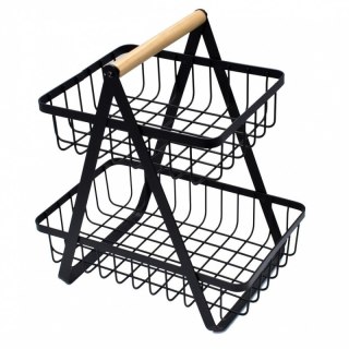 KOSZYK PIĘTROWY NA OWOCE PRZYPRAWY LOFT 3063 Brunbeste