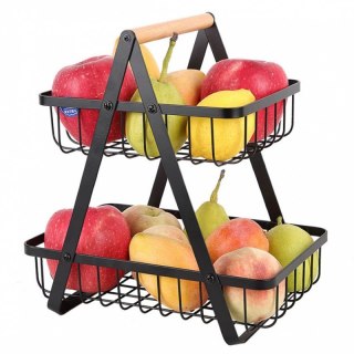 KOSZYK PIĘTROWY NA OWOCE PRZYPRAWY LOFT 3063 Brunbeste