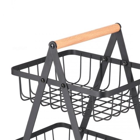 KOSZYK PIĘTROWY NA OWOCE PRZYPRAWY LOFT E-8084 Elitehoff