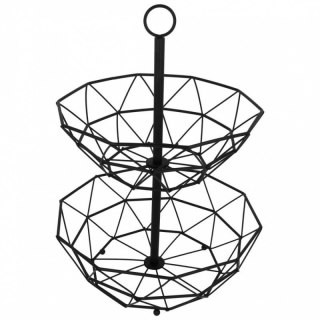 KOSZYK PIĘTROWY PATERA NA OWOCE LOFT 2533 Krisberg