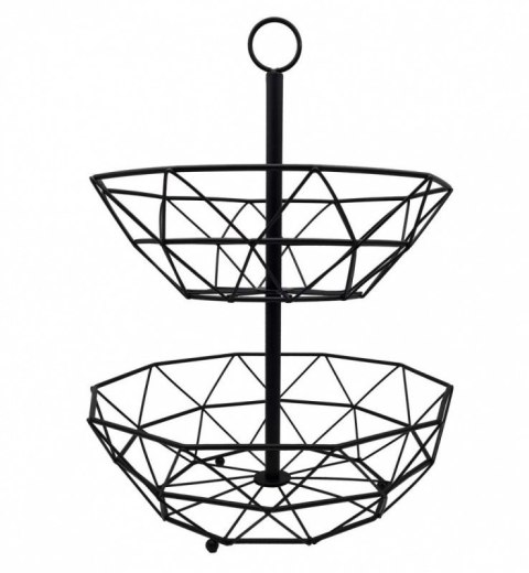 KOSZYK PIĘTROWY PATERA NA OWOCE LOFT 2533 Krisberg