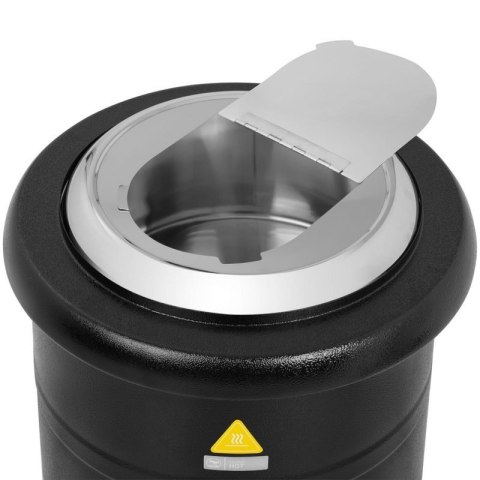 Kociołek termos garnek elektryczny do zupy 13 l 600 W czarny Royal catering