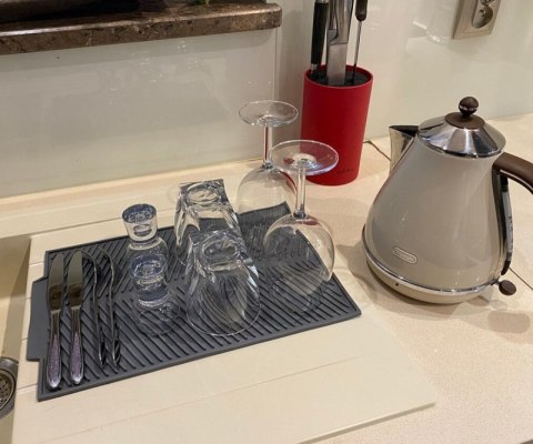 MATA PODKŁADKA SILIKONOWA OCIEKACZ DO NACZYŃ 39x25cm 3088 Brunbeste