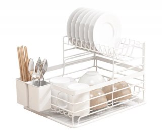 SUSZARKA DO NACZYŃ Z OCIEKACZEM I TACĄ E-8078 Elitehoff