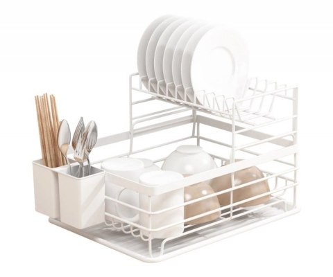 SUSZARKA DO NACZYŃ Z OCIEKACZEM I TACĄ E-8078 Elitehoff