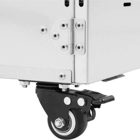 Suszarka przemysłowa do żywności ziół owoców 2 komory 32 ruszty 40-90 C 3150 W Royal catering