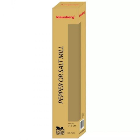 AKACJOWY MŁYNEK DO PIEPRZU SOLI 31,5cm KLAUSBERG KB-7593 Klausberg