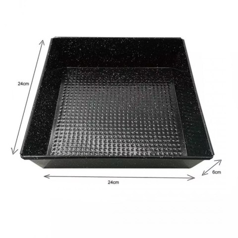 BLACHA FORMA DO CIASTA 24x24 cm KINGHOFF KH-1774 Kinghoff