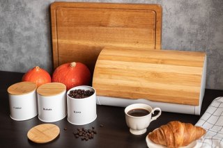 CHLEBAK NA PIECZYWO Z POJEMNIKAMI 2705 biały Brunbeste