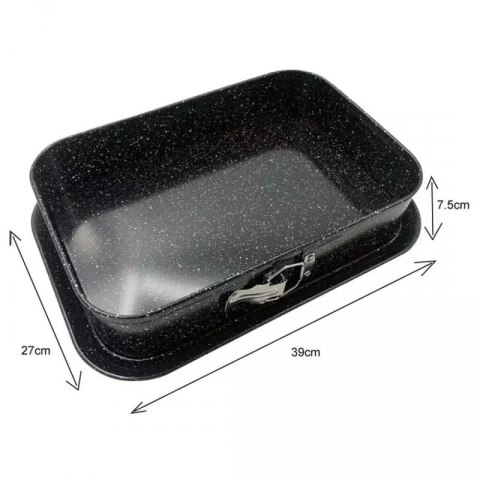 FORMA DO CIASTA 39x27cm KINGHOFF KH-1786 ROZPINANA Kinghoff