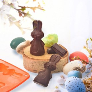 SILIKONOWA FORMA ZAJĄCZKI DO CIASTECZEK PRALINEK Elitehoff