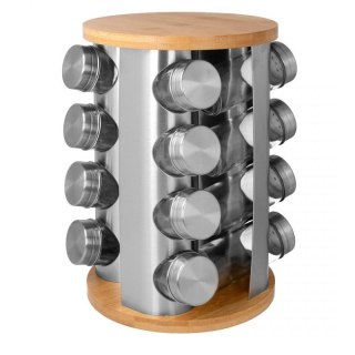 STOJAK OBROTOWY NA PRZYPRAWY 16 POJEMNIKÓW 2734 Brunbeste