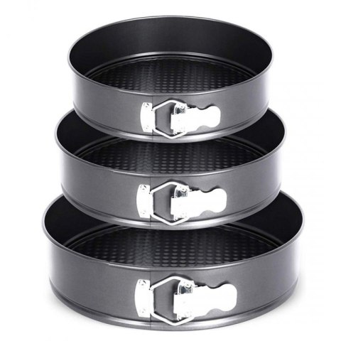 TORTOWNICE FORMY ROZPINANE 3 SZT 24/26/28cm E-8013 Elitehoff