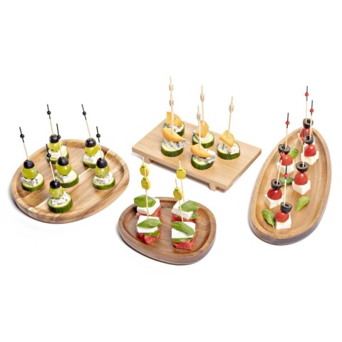 Talerz drewniany, 12,5x30 cm Verlo