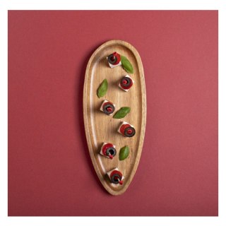 Talerz drewniany, 12,5x30 cm Verlo