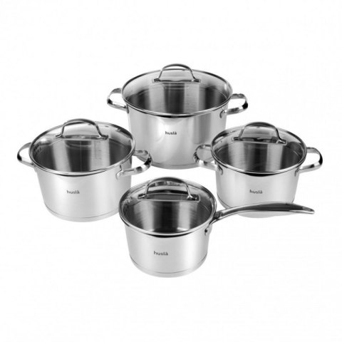 ZESTAW 8 ELEM. GARNKÓW STALOWYCH HUSLA BLOSSOM 73965 Husla