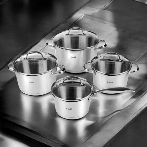 ZESTAW 8 ELEM. GARNKÓW STALOWYCH HUSLA BLOSSOM 73965 Husla