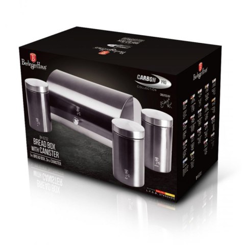 CHLEBAK Z ZESTAWEM POJEMNIKÓW BERLINGER HAUS BH-6732 CARBON PRO Berlinger haus