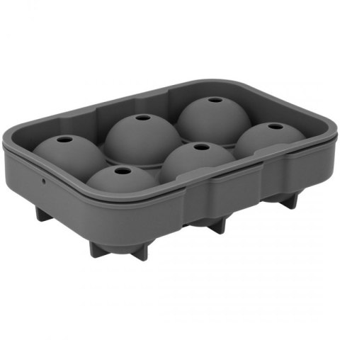 FORMA SILIKONOWA NA 6 KUL LODOWYCH DO DRINKÓW NAPOJÓW 3159 Brunbeste