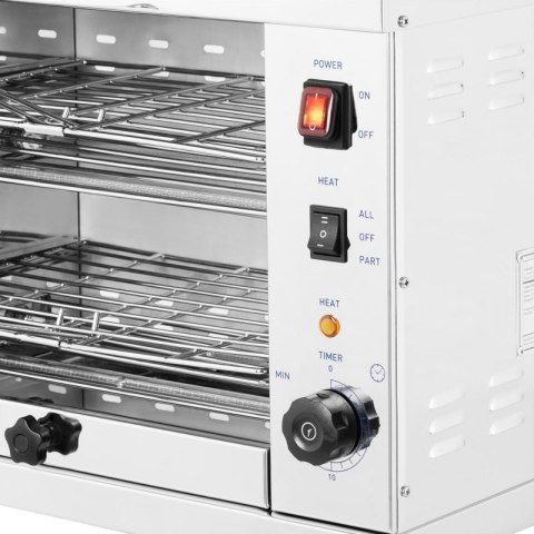 Opiekacz toster salamander do zapiekanek 3200 W Royal catering