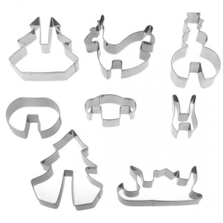 WYKRAWACZE DO CIASTECZEK PIERNICZNKÓW ŚWIĄTECZNYCH 3D 3140 Brunbeste