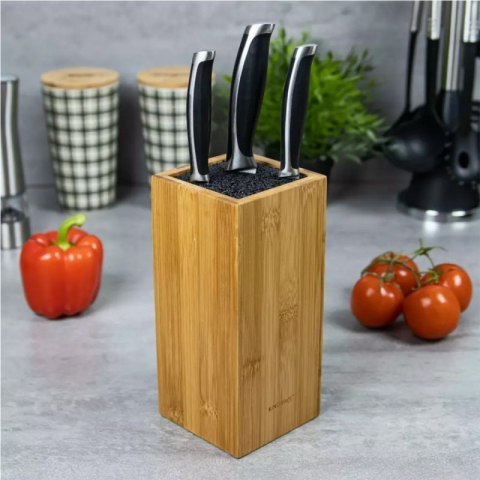 BAMBUSOWY BLOK STOJAK NA NOŻE KUCHENNE KINGHOFF KH-1559 Kinghoff