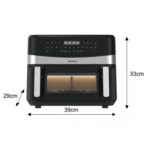 FRYTOWNICA BEZTŁUSZCZOWA 9L KLAUSBERG KB-7717 Klausberg